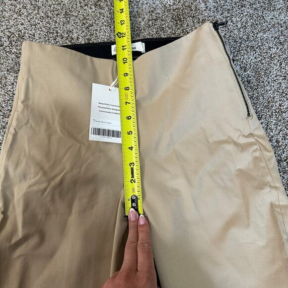 EVERLANE Women's The Bi-Stretch Work Pant Size 2 In Cornstalk - Picture 9 of 14